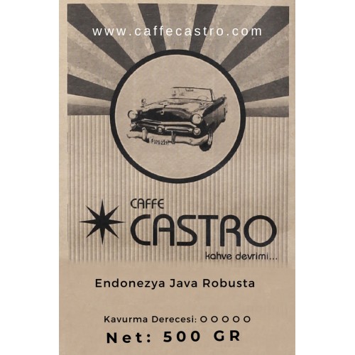 Castro Endonezya Bali %100 Robusta Kahve 500 Gr.